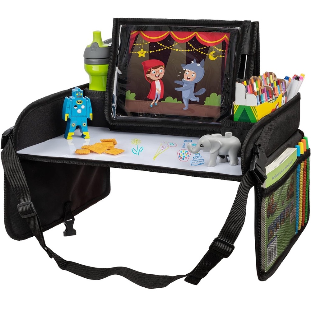 Lusso Gear Kids Travel Tray Black